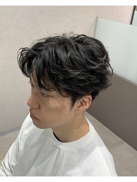 フェザーパーマ　フェザーショート