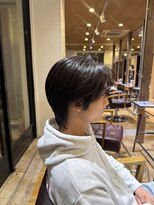 オーシャントーキョー(OCEAN TOKYO) 韓国マッシュフェザーパーマニュアンスパーマセンターパート