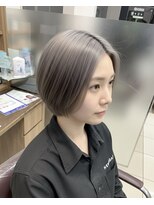 ヘアークリアー 草加&nbsp;大人可愛い20代30代40代エアリーグレージュボブ