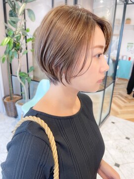 ロンドクレール 川崎(Lond clair) 【宍戸 崇人】髪質改善/似合わカット/ショートボブ/前髪/川崎128