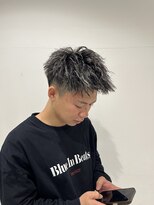 ウシワカマル ミライ(USHIWAKAMARU MIRAI)&nbsp;メンズショート　ハイライト　ツイスパ