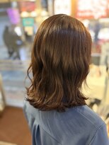 ヘアーアンドビューティジョウ(hair&beauty JOU) 外はねミディアム