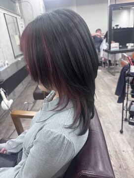 ルスト 成増店(Lust) #ハッシュウルフ#ウルフレイヤー#インナーカラー
