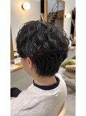 シャドウパーマ/メンズ/20代