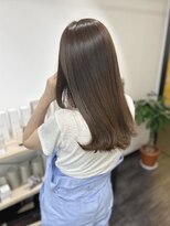 ニュースアオヤマ 新潟(news aoyama) ナチュラルブラウン/髪質改善トリートメント/イルミナ/新潟