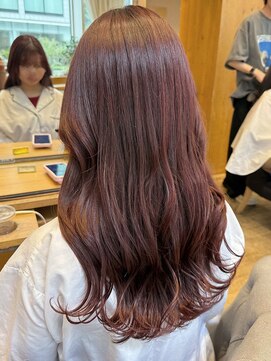 バイオレット 表参道店(Violet) 暖色赤みワインレッドブラウンチョコレートブラウンバーガンディ
