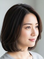フープ 川越(hoop) 内巻きボブ川越/ハイライト/白髪ぼかし/白髪染め