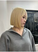 髪質改善×ミルクティーブロンド
