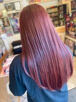 ヘア メイク ココ(hair make coco)&nbsp;レッドブラウンのカラーがお洒落です＼(^o^)／