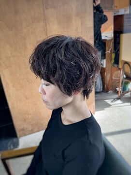 コモレビ(komorebi) 【山本智文】ショートカットパーマ