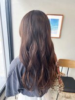 ヘアーループレル(Hair ruup Rell design works)&nbsp;根本が伸びてきても気になりにくいアッシュブラウンカラー
