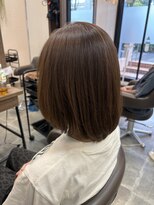バセット バイ アルター 鎌取店(basset by aL-ter)&nbsp;ダークパープル/ナチュラルショート/ミルクブラウン/夏/鎌取