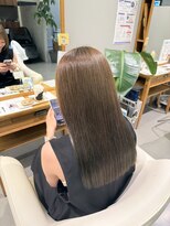 ファム 楽々園店(femme) 水素カラーでオリーブベージュ