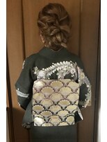 ヘアーリゾートラシックアールプラス(hair resort lachiq R+)&nbsp;着物スタイル