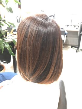 キャン 温品店(CAN) 【CAN】つやつや立体感ボブ♪