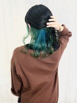 ラッズプラスエイチ(Lads+h)&nbsp;【Lads+h 】ティントバー/インナーカラー/パーフェクトシアン