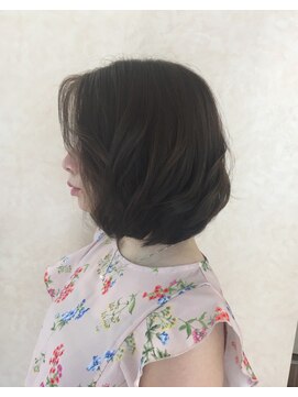 アンジュ ヘアー(ange hair) ミディアムパーマ