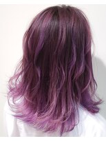 ネイロ(NE/LO)&nbsp;ピンクバイオレット×バレイヤージュ