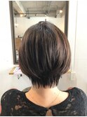 すっきりショートボブ