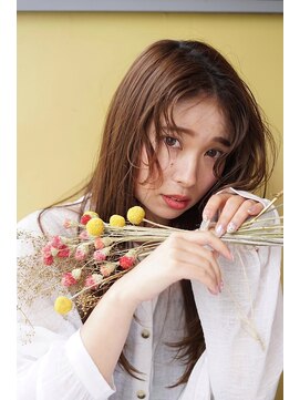 ブルー スタイル 大森店(BLUE STYLE) ゆるめ前髪レイヤーロング