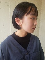 ペネロープ(Penelope)&nbsp;大人かわいい　濡れ髪　ワイドバングミニマムボブ！　遠藤至