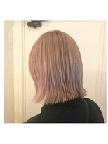 ヘアールーム グリン(Hair room GRin) ベビーピンク　髪質改善　ブリーチ　カラー　ダブルカラー　韓国
