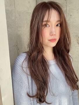 ムイミ(muimi) 【Spring Color☆透明感抜群のロングスタイル】アースカラー