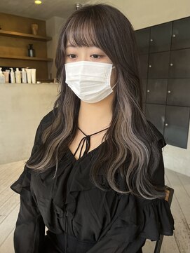 ヘアー アイス ルーチェ(HAIR ICI LUCE) フレーミングカラー　シルバー/今枝