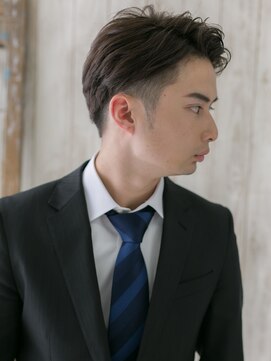 トニーアンドガイ メン 与野駅前店(TONI&GUY MEN) アップバング☆ツーブロック刈り上げショートb