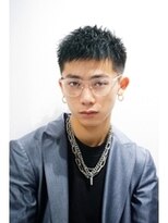 ゴールド 京都(GOALD)&nbsp;波打ちスパイラル　ツーブロック　グラデーション　束感　メンズ