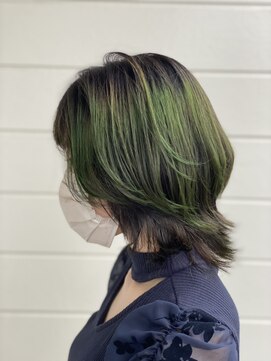 ヘアーメイク ドット(HairMakeDOT) フワッとウルフ