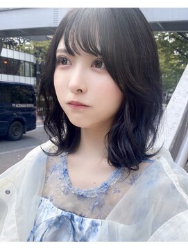 ティア(Tia.) (ボブヘア/髪質改善トリートメント/縮毛矯正/ブルーブラック)