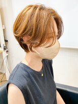 イオエ(ioe)&nbsp;黒髪/ボブルフ/ネビージュ/小顔/ワンレン/髪質改善/グレージュ