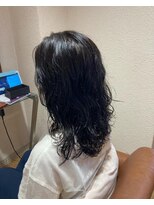 シュリンプ エス 石川橋店(SHRIMP es)&nbsp;外人風パーマアッシュカラー