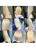 テテ(TETE) 抜きっぱなしブロンドカラー 心斎橋×長堀橋