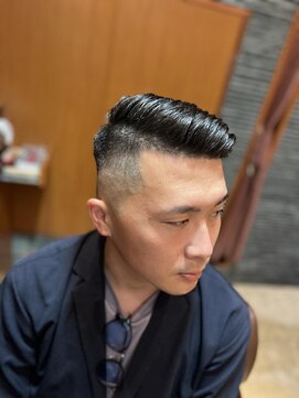 ヘアモード キクチ 銀座店 銀座フェードサイドパート
