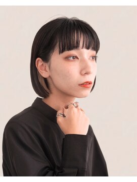 ジュール 新宿(Joule) 新宿/新宿駅/レイヤーカット/ダブルカラー/顔周り/ボブ/学割U24