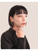 新宿/新宿駅/レイヤーカット/ダブルカラー/顔周り/ボブ/学割U24