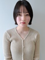 ハルフウェイ(haLfway)&nbsp;顔まわりからサイドにかけてレイヤーを入れたボブ