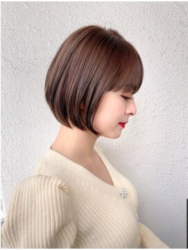 プアメリア 名古屋(Puamelia) ボブ外ハネボブくびれボブタッセルボブ切りっぱなしボブウルフ