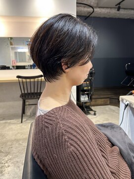 レトン 銀座(leton) 似合わせカット/ベリーショート/美髪/切りっぱなしボブ/銀座