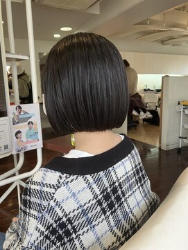 ヘアースペースブルーム プリュス 石橋店(HAIR SPACE BLOOM plus) 【石橋/ショート】髪質改善　白髪ぼかしハイライト、ヘアカラー