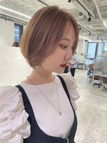 キートス(Kiitos)&nbsp;ショートミルクティーベージュ透明感ベージュ