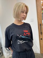 リヴ ウメダ(LIV umeda)&nbsp;ホワイトベージュ/ブリーチ/ダブルカラー【梅田】