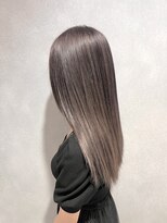 シエルブルー(ciel bleu)&nbsp;ワンブリーチオンカラー　グレー