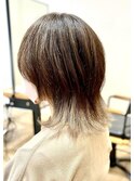 ウルフカット、グラデーションカラー