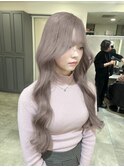 ホワイトグレージュ♪髪質改善♪