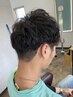 《男女兼用》☆カット＋パーマ＋カラー＋トリートメント☆
