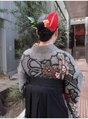 【natsu style】卒業式袴ヘアセット