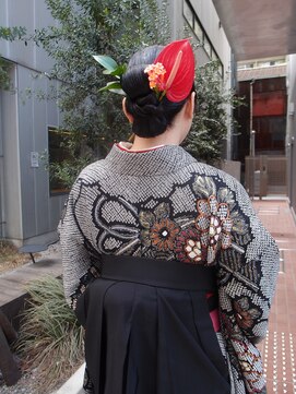 ユルクメゾンシティ 名古屋(JURK MAISON CITY) 【natsu style】卒業式袴ヘアセット